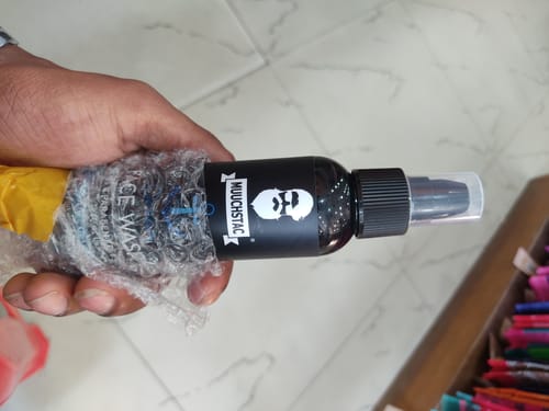Customer photo review of Muuchstac Ocean Face Wash for Men | Fight Acne & Pimples, Brighten Skin, Clears Dirt, Oil Control, Refreshing Feel - Multi-Action Formula | 100 ml