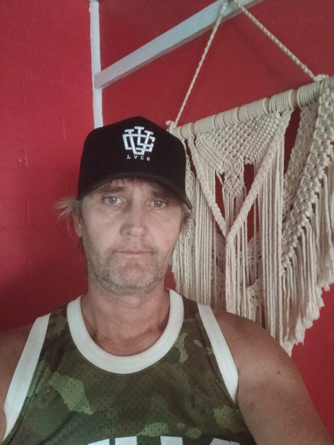 Customer photo review of LVCO "Jet Black" A-Frame Snapback