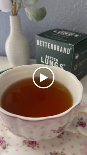 Customer video review of BetterLungs® Tea