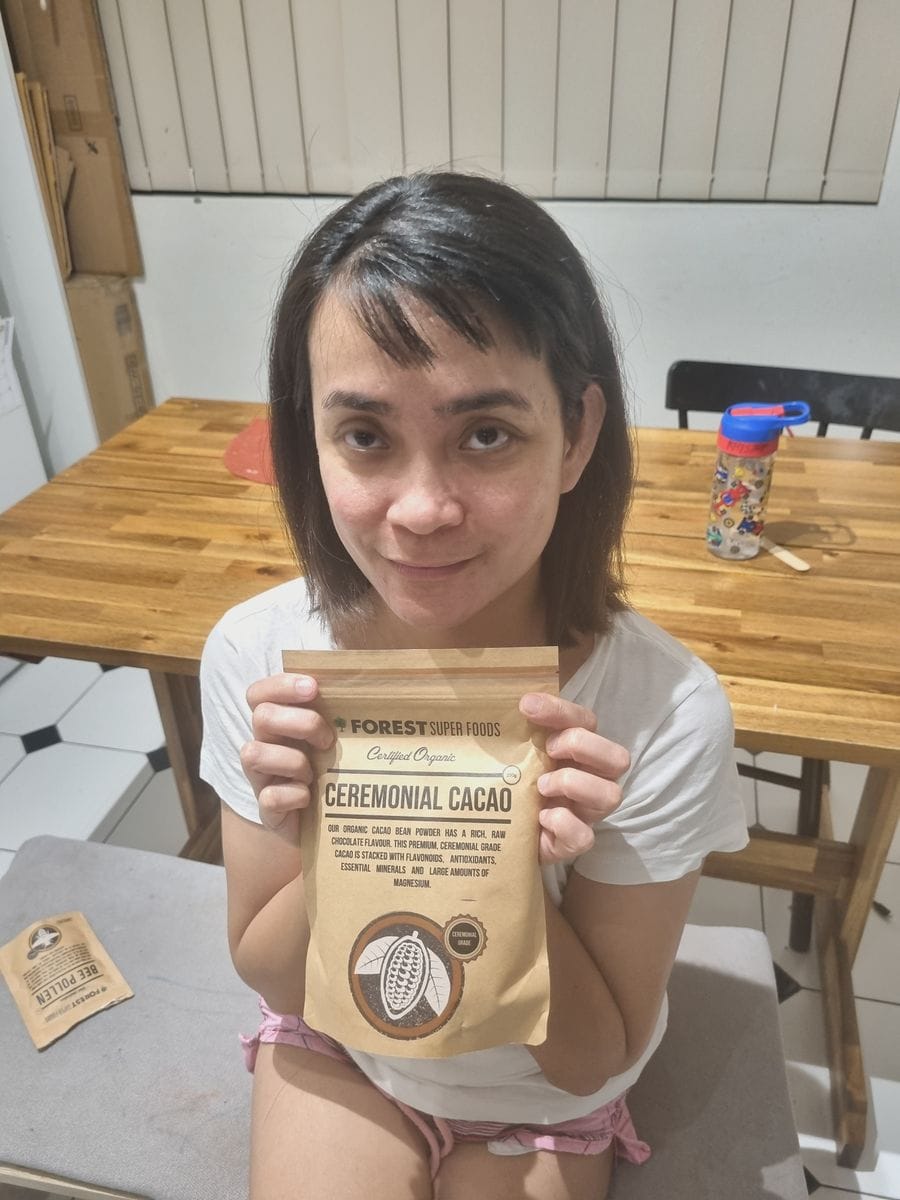 Customer photo review of Raw Ceremonial Cacao