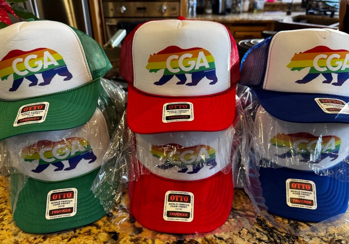 Customer photo review of 75 Custom Trucker Hats for $499