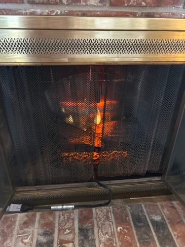 Customer photo review of Dimplex Revillusion 25" Electric Log Insert