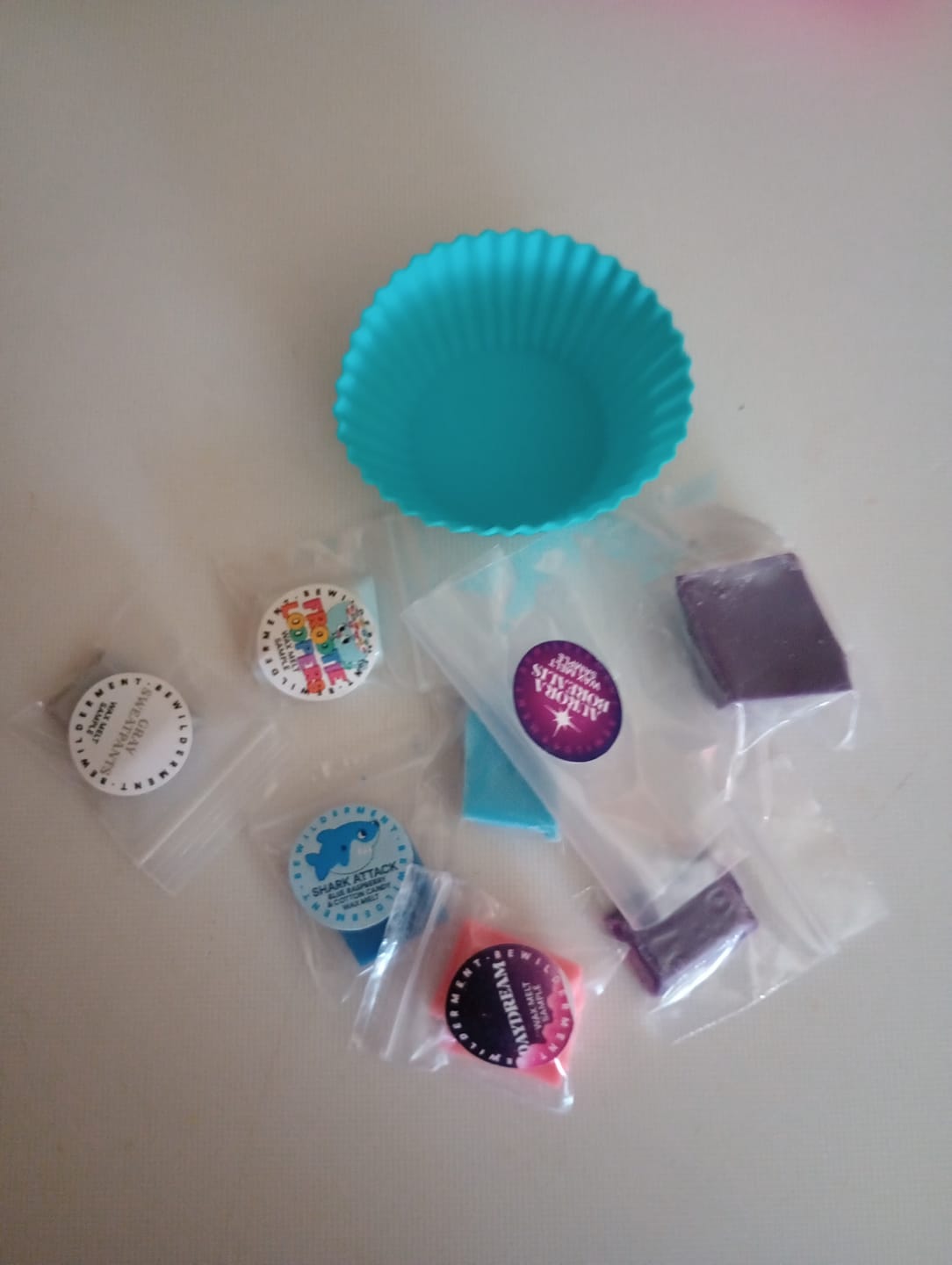 Customer photo review of Wax Sample Pack