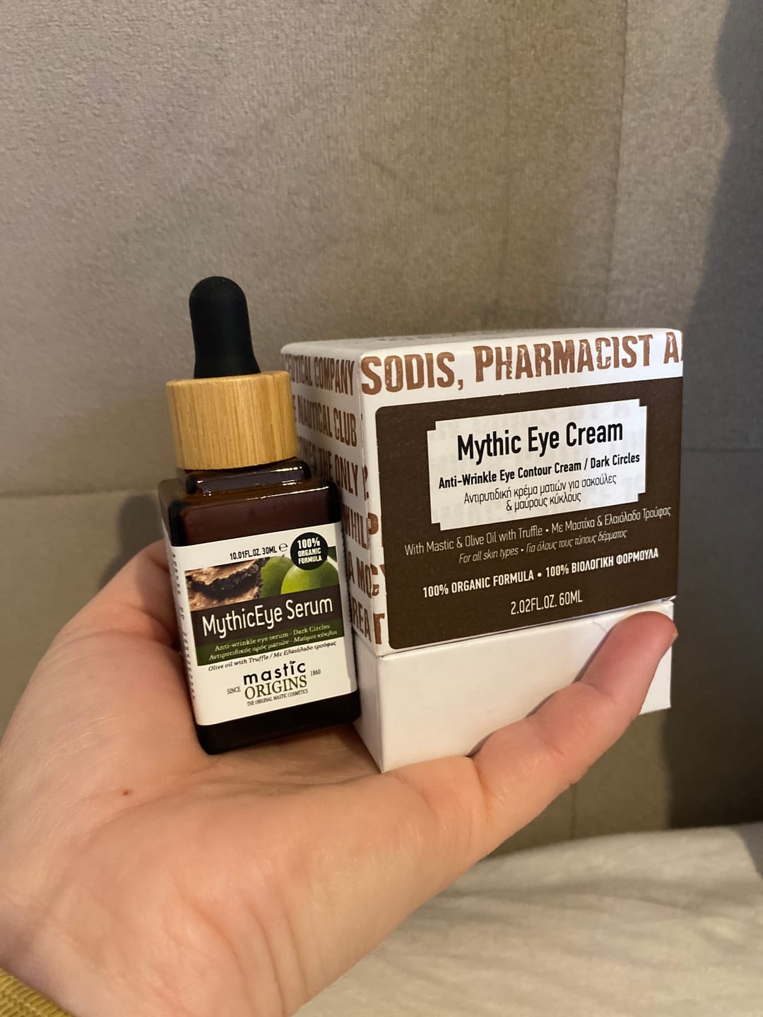 Customer photo review of MythicEye Serum