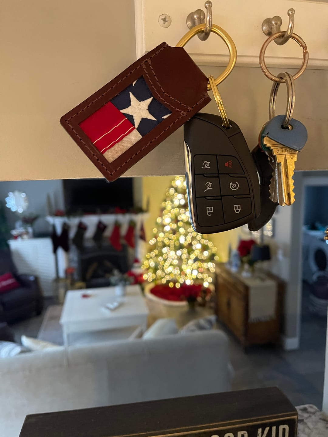 Customer photo review of Liberty Key Ring