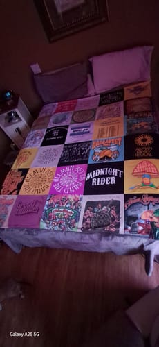 T-shirt quilt by LORRIE from GA