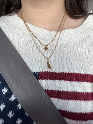 Customer photo review of Chai Chain Necklace