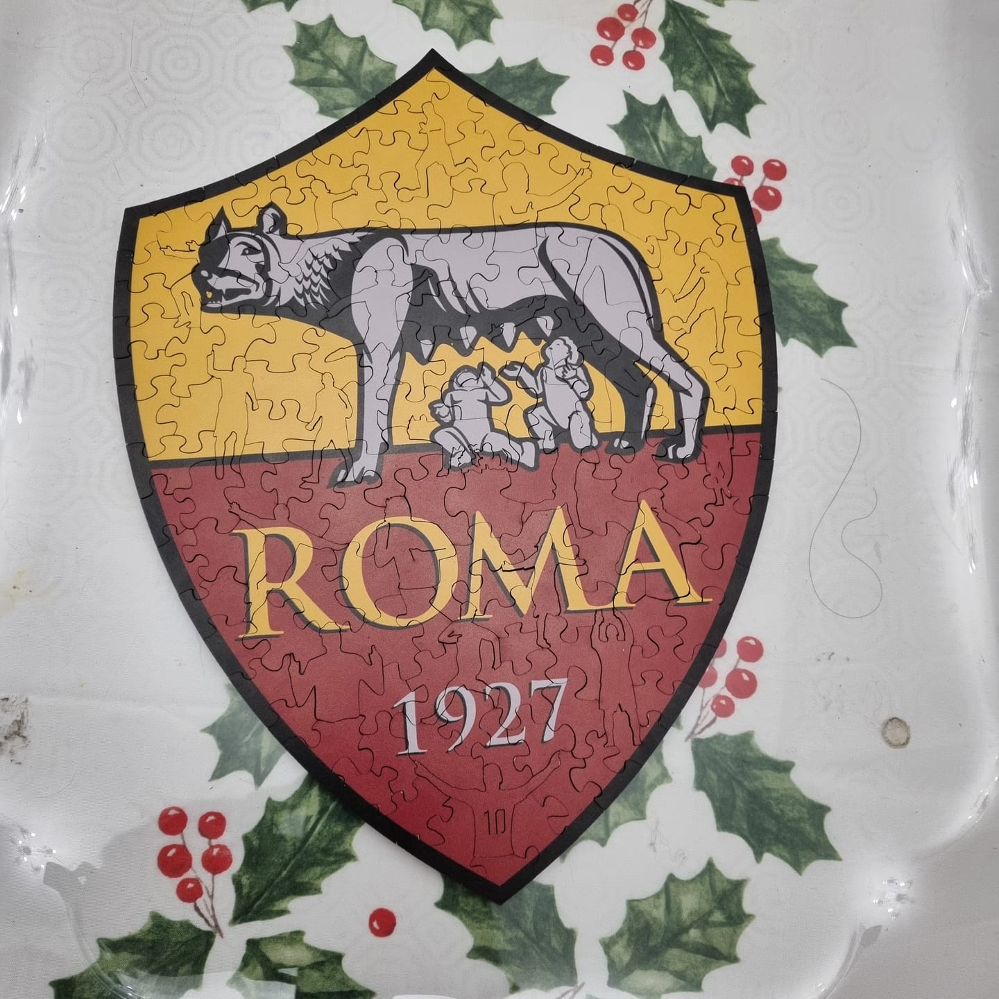 Customer photo review of Logo Roma® - Puzzle di Legno