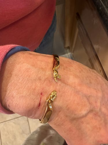 Customer photo review of Touch of God Cuff