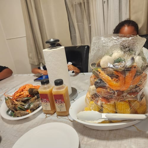 Customer photo review of Seafood Boil-up Bundle