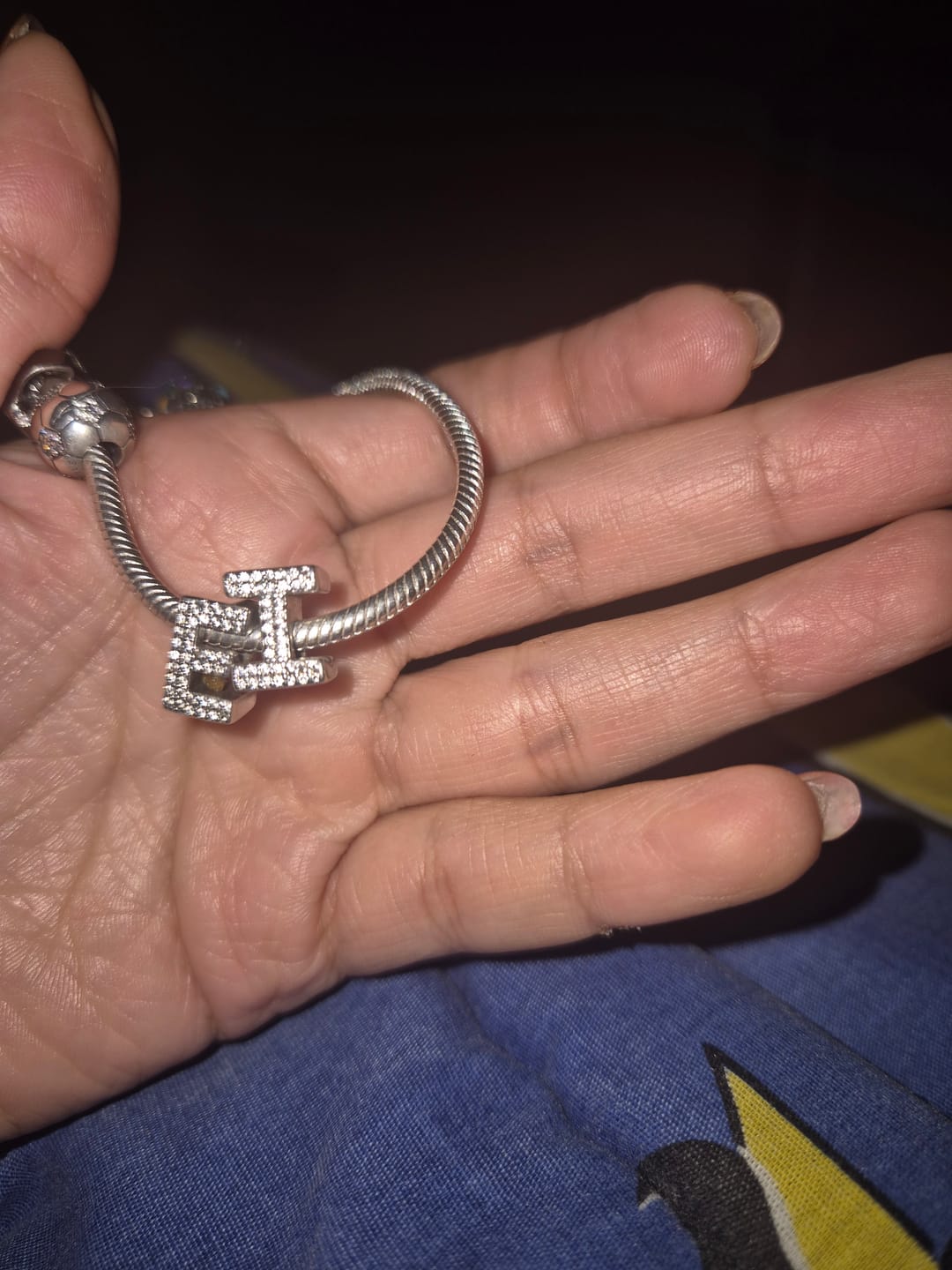 Customer photo review of Charm Letras del Alfabeto