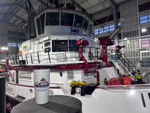 Customer photo review of Custom Digital Boat Artwork