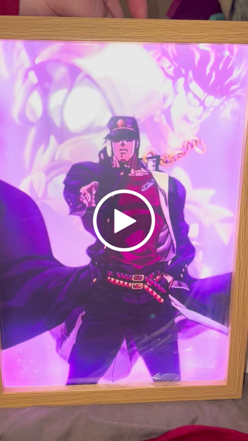 Customer video review of Custom Glowpainting