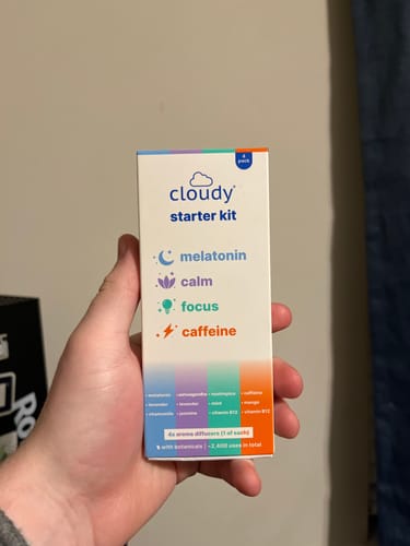 Customer photo review of Cloudy® Starter Kit: All Portable Aroma Diffusers