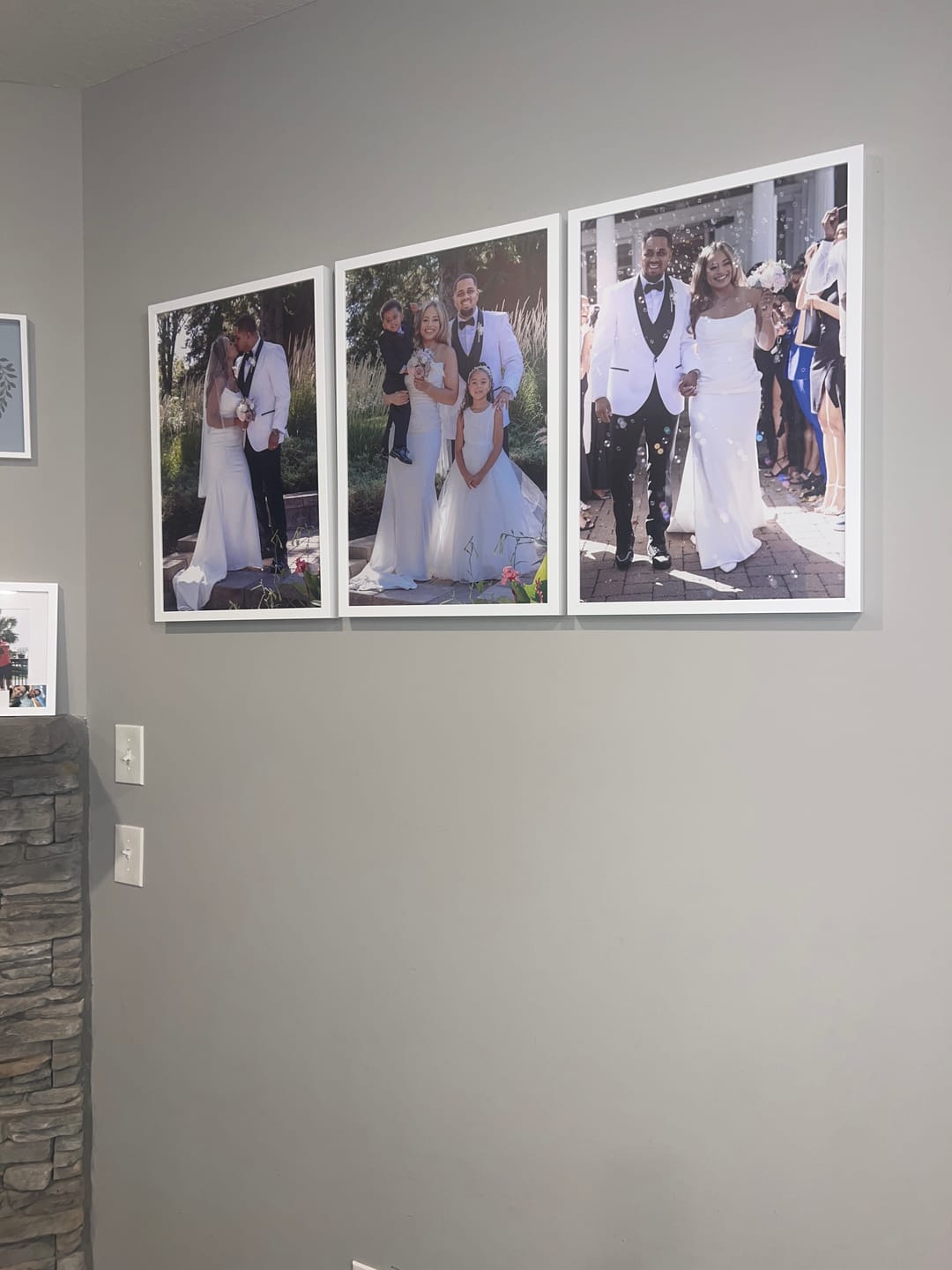 Customer photo review of Framed photo