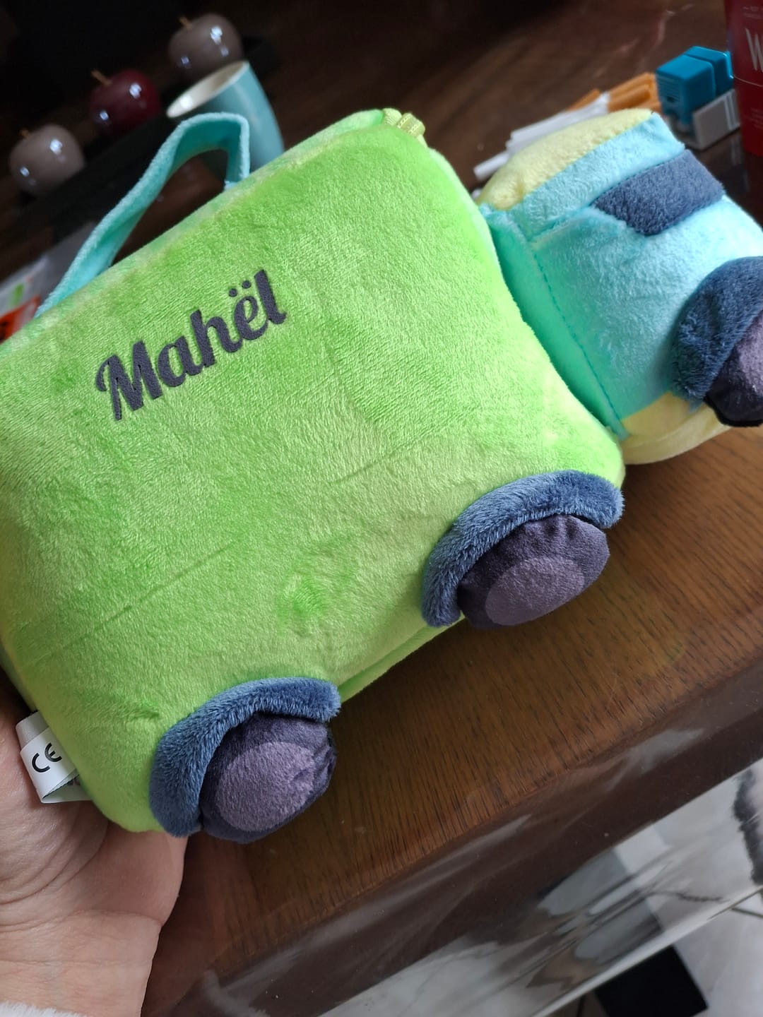 Customer photo review of Ensemble de Jeu Sonore en Peluche Personnalisé Original