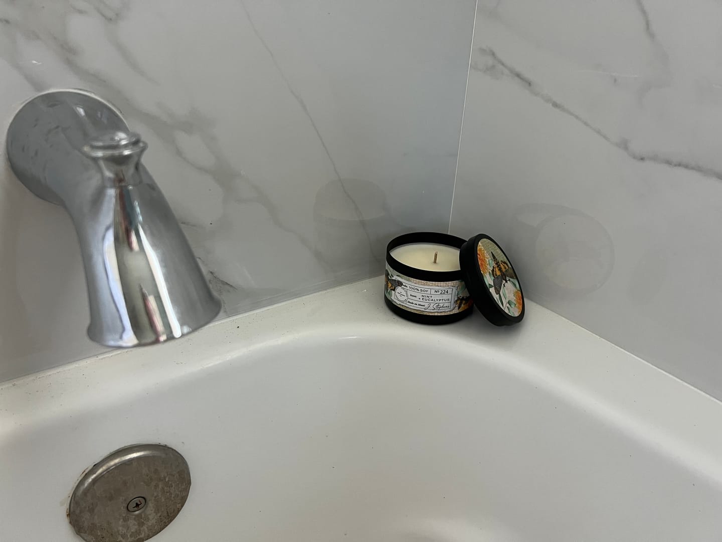 Customer photo review of No. 224 MINT EUCALYPTUS Candle