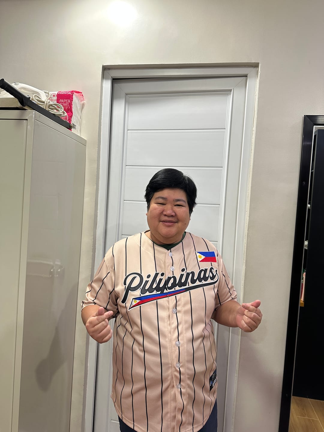 Customer photo review of Philippines Custom Baseball Jersey