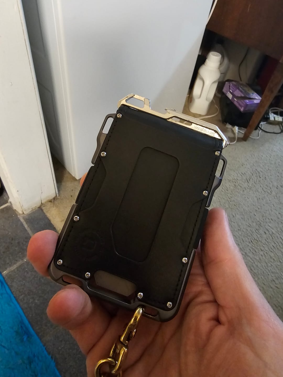 Customer photo review of M1 MAVERICK™ BIFOLD WALLET - 4 POCKET BIFOLD LEATHER