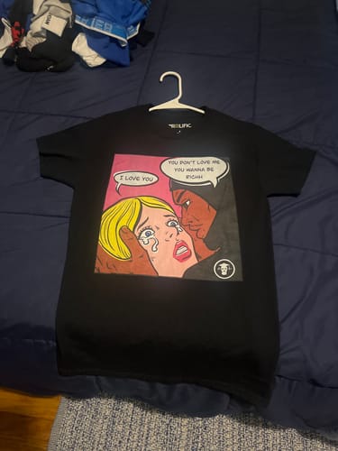 Customer photo review of KYLE RICHH X PROLIFIC COLLAB TEE