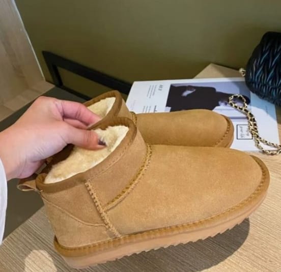 Customer photo review of UGG Classic Ultra Mini Chestnut