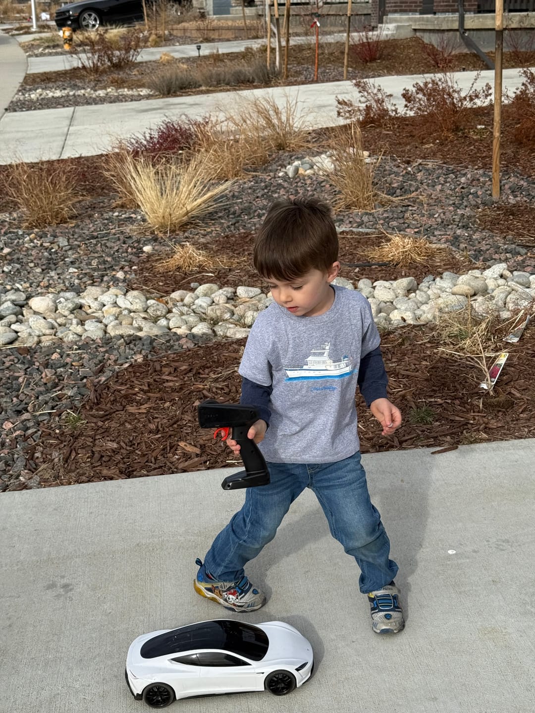 Customer photo review of Toddler Custom Cotton Graphic Tees