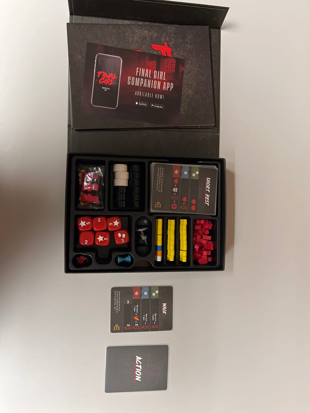 Customer photo review of Final Girl (Series 1 and 2) Card Sleeve Kit