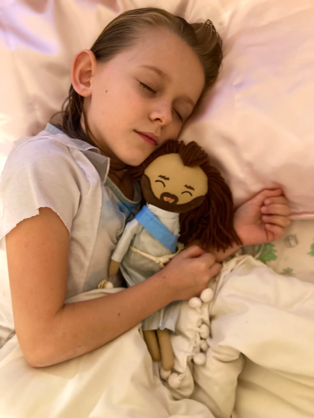 Customer photo review of Jesus Rag Doll