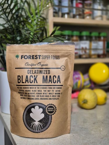 Customer photo review of Gelatinized Black Maca Powder