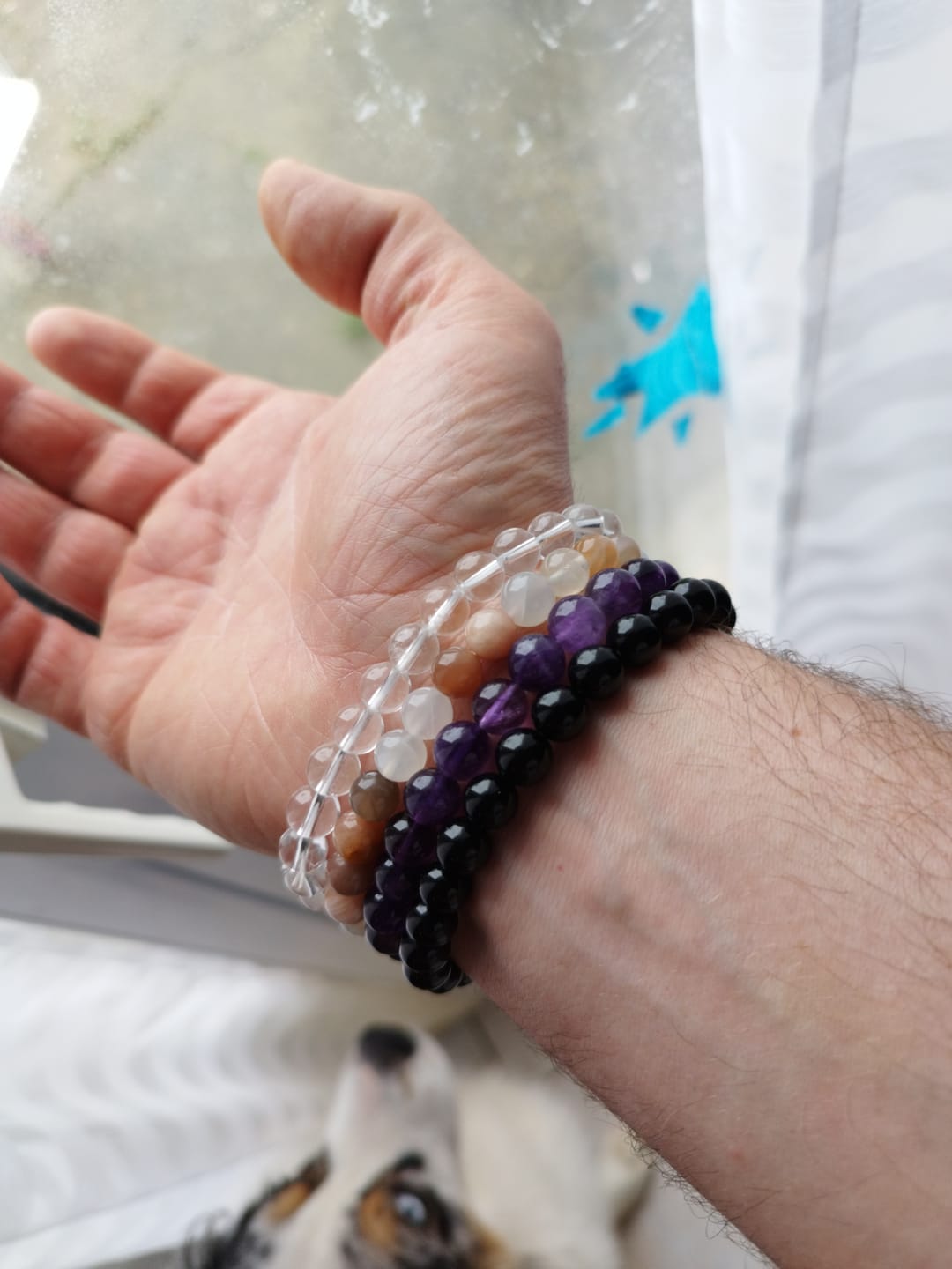 Customer photo review of Bracelet Améthyste "Bonté"