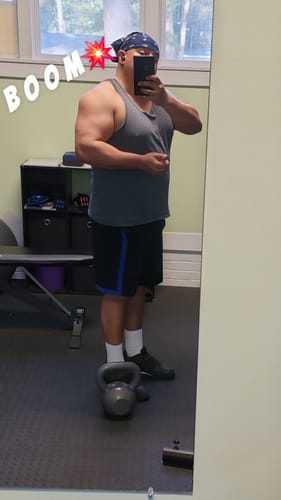 Customer photo review of Alpha Test Stack