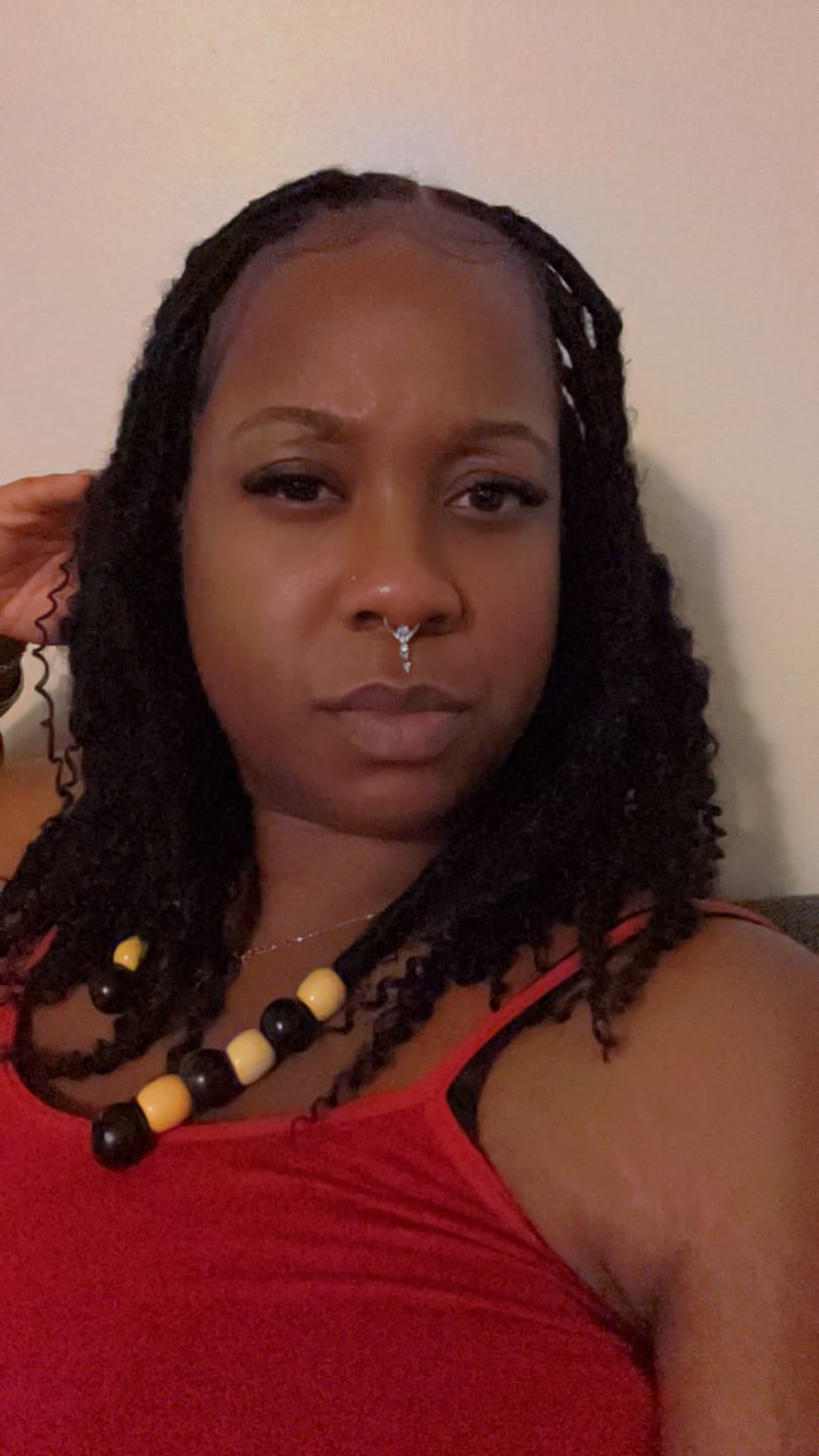 Customer photo review of Outre Synthetic Braid X Pression Twisted Up Bonita Crush Locs 12"