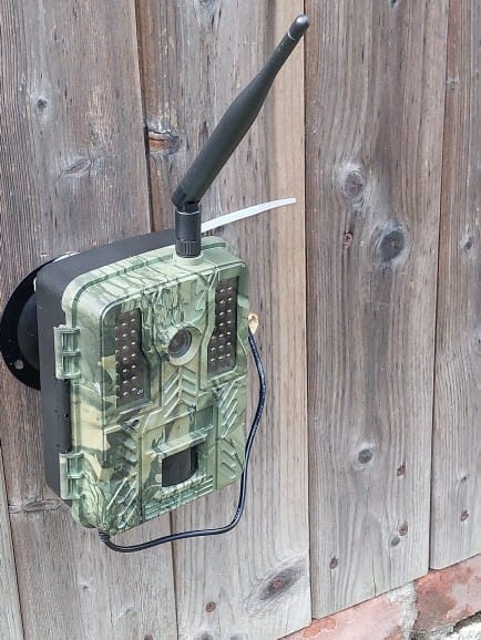 Customer photo review of Siltcon® Wildcamera Nachtzicht en wifi 4K
