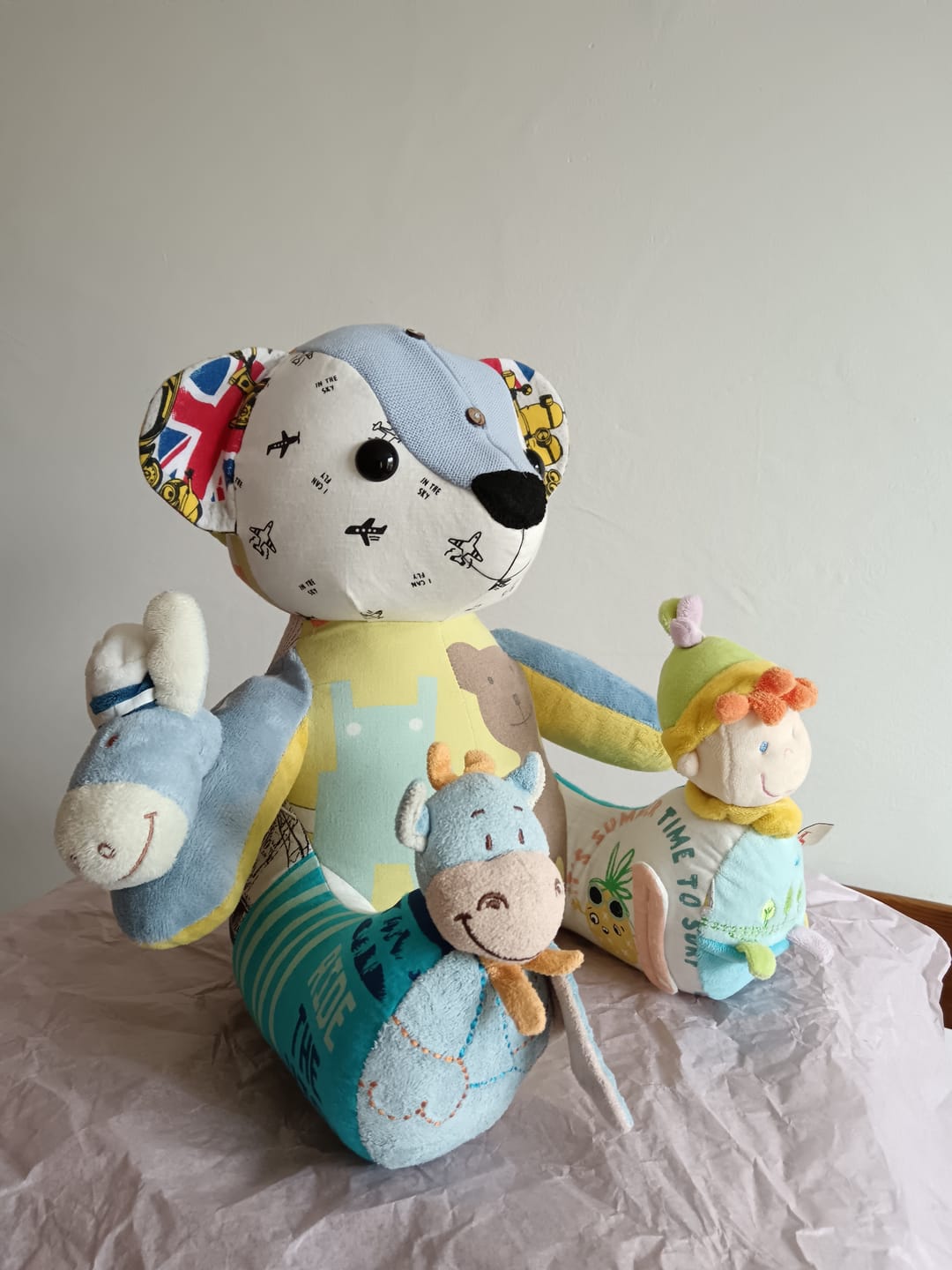 Customer photo review of Renard en peluche souvenir