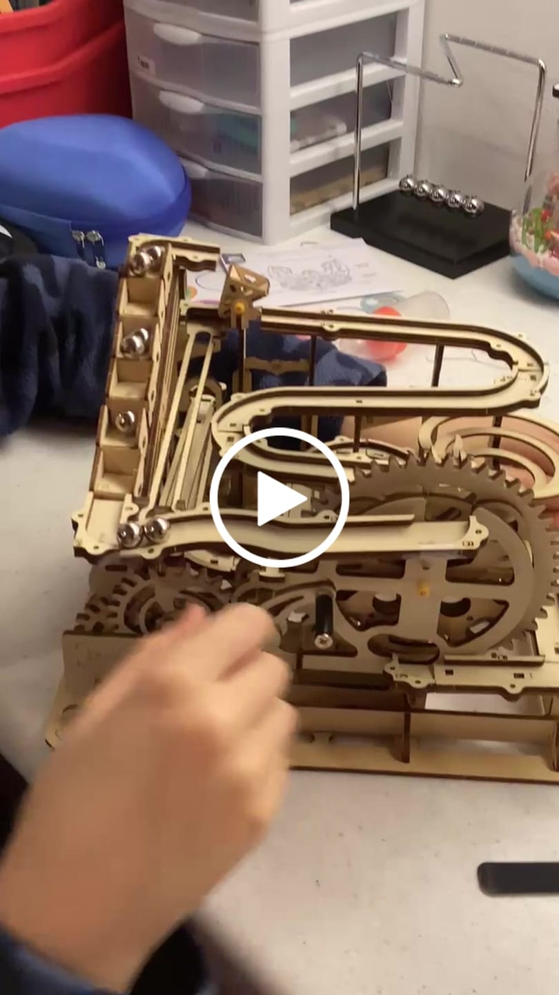 Customer video review of OUR BESTSELLER: Marble Run - Roller Coaster