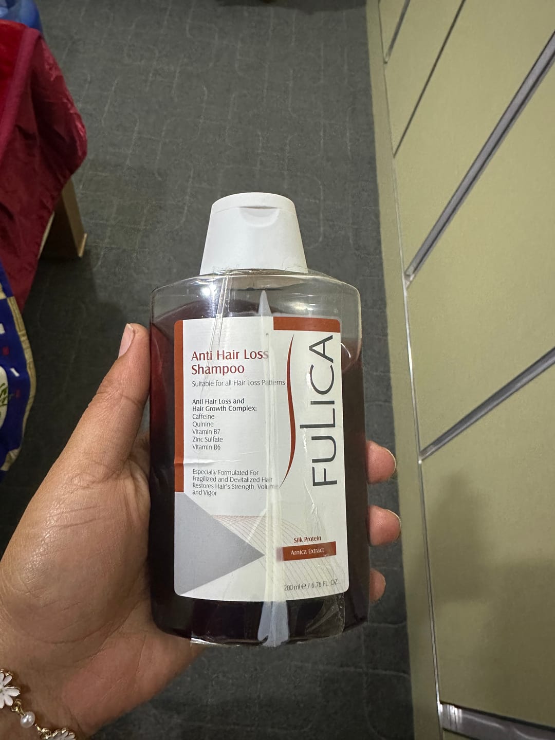 Customer photo review of Fulica™ - Anti Hair Loss Shampoo