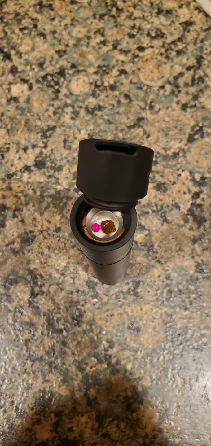 Customer photo review of 3mm Ruby Terp Pearls