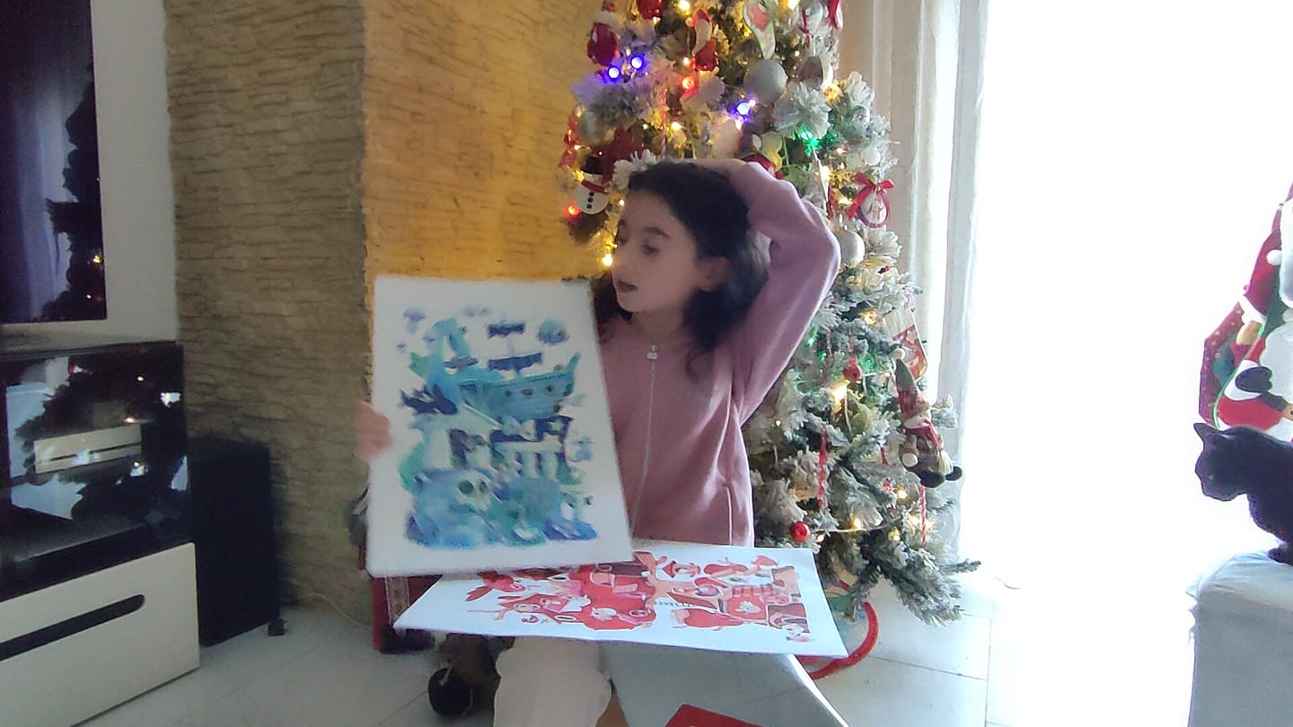 Customer photo review of Red Birds • Stampa A3 • Firmato