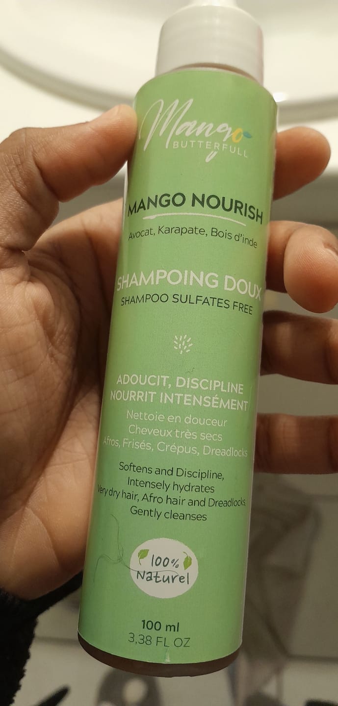 Customer photo review of Shampoing Doux Nourish