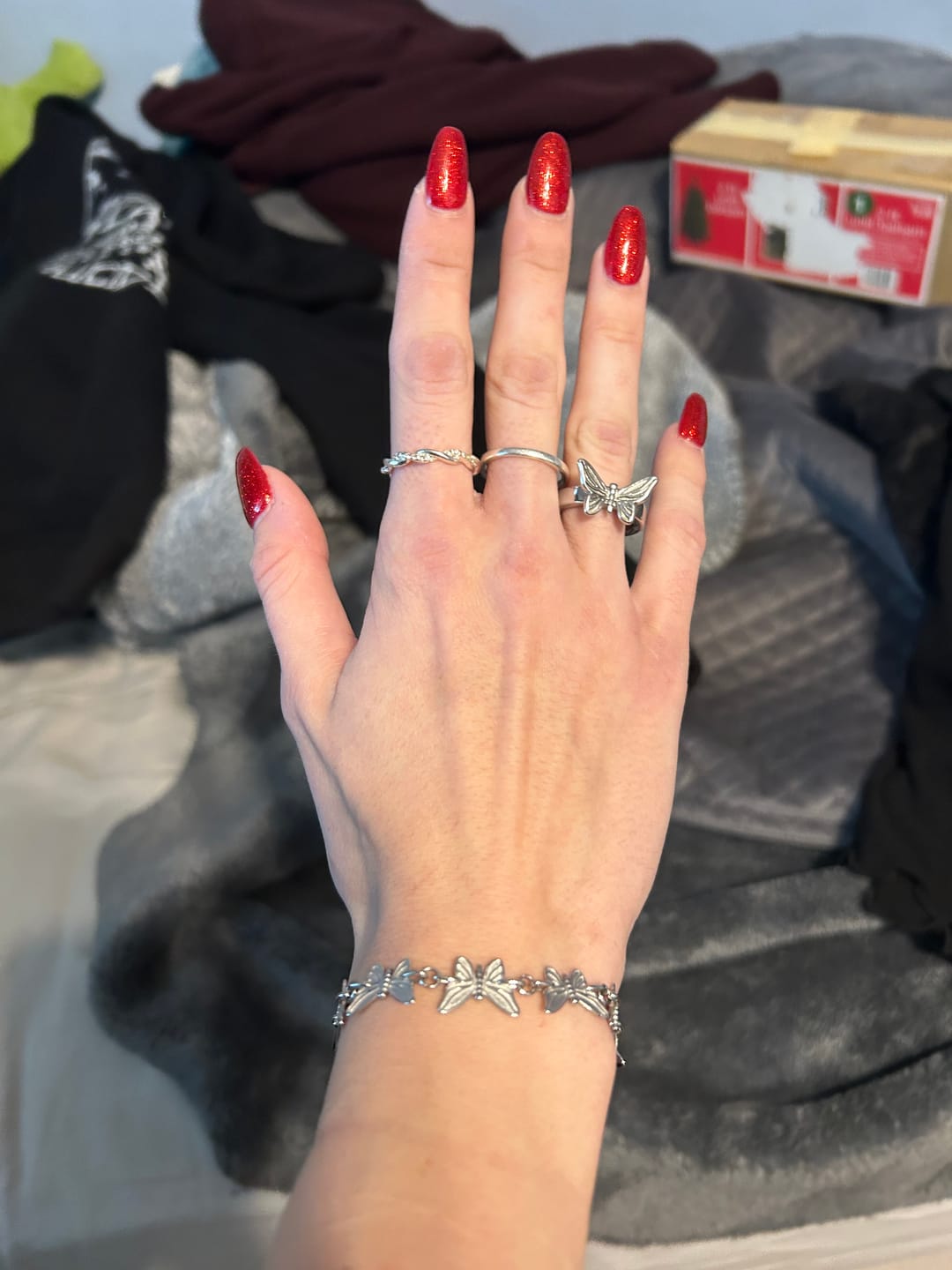 Customer photo review of BUTTERFLY BRACELET (ADJUSTABLE)