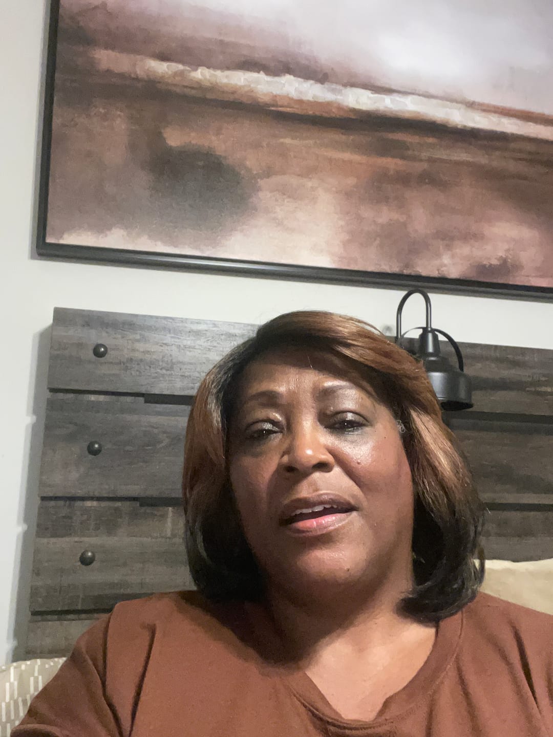 Customer photo review of Bobbi Boss Synthetic Hair Full Wig - M679 NICOLE