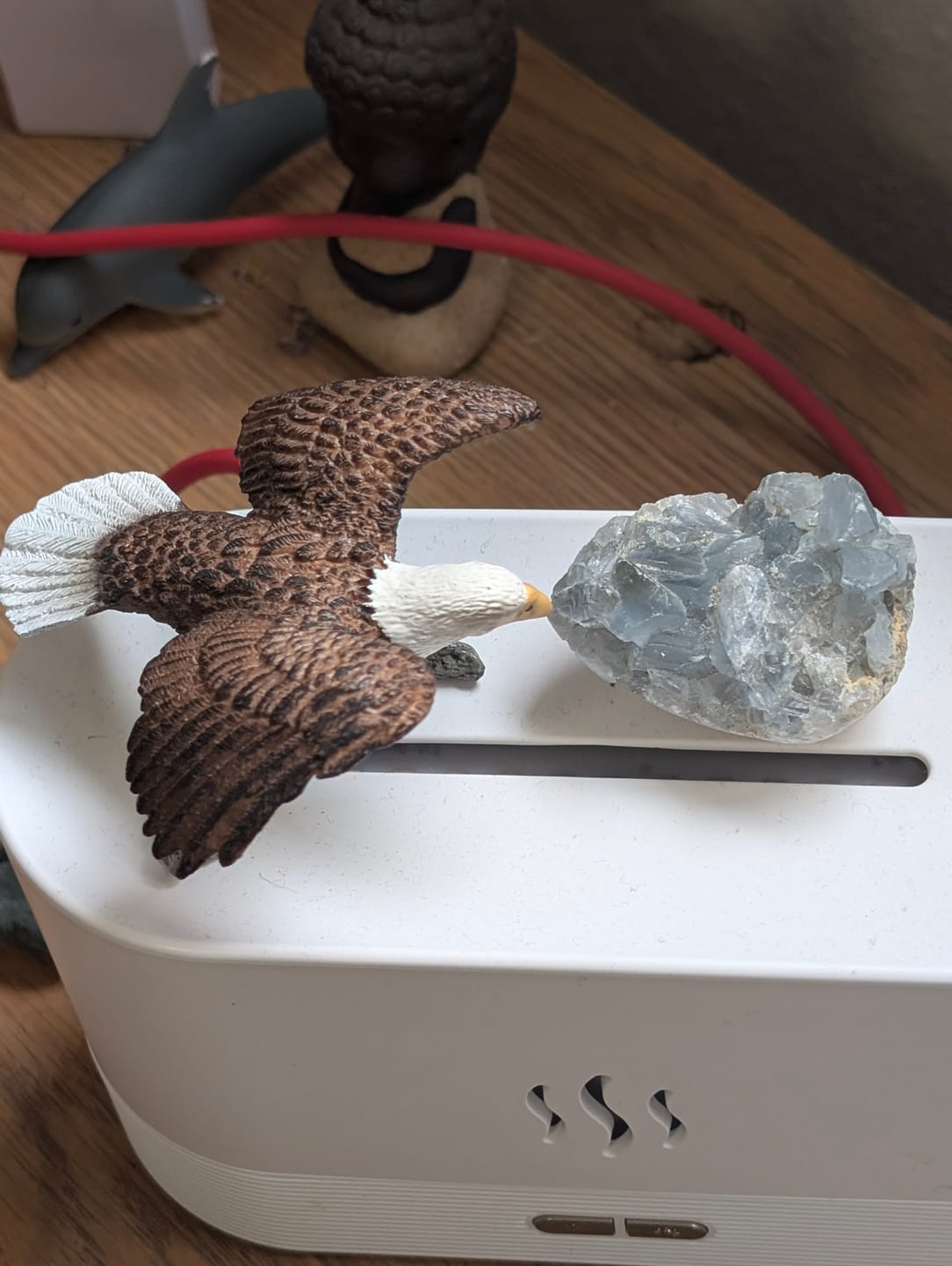 Customer photo review of Celestite Geode Cluster 👉 75% Off 1-Day Only Promo