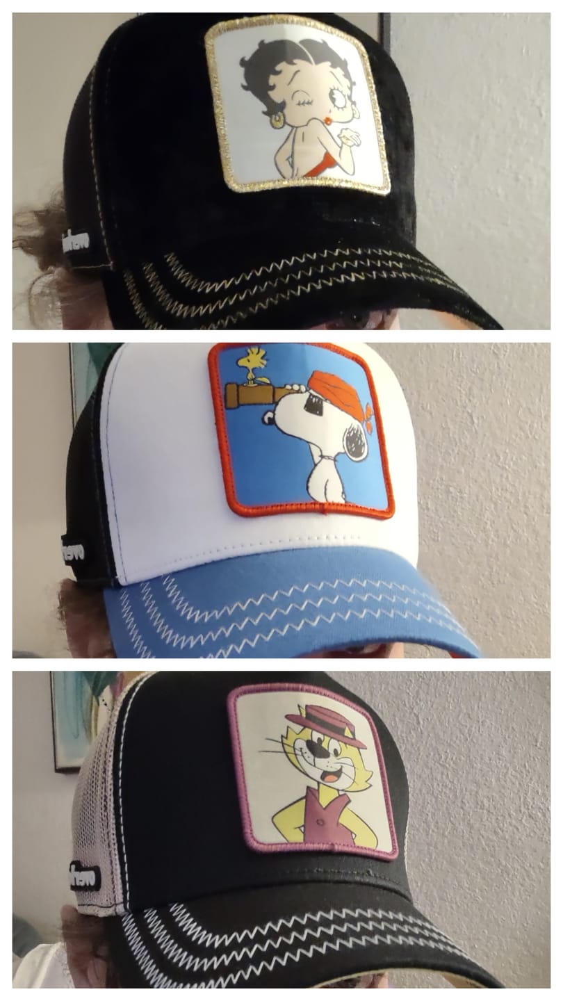 Customer photo review of OVERLORD X Betty Boop: Kissing Betty Trucker Cap