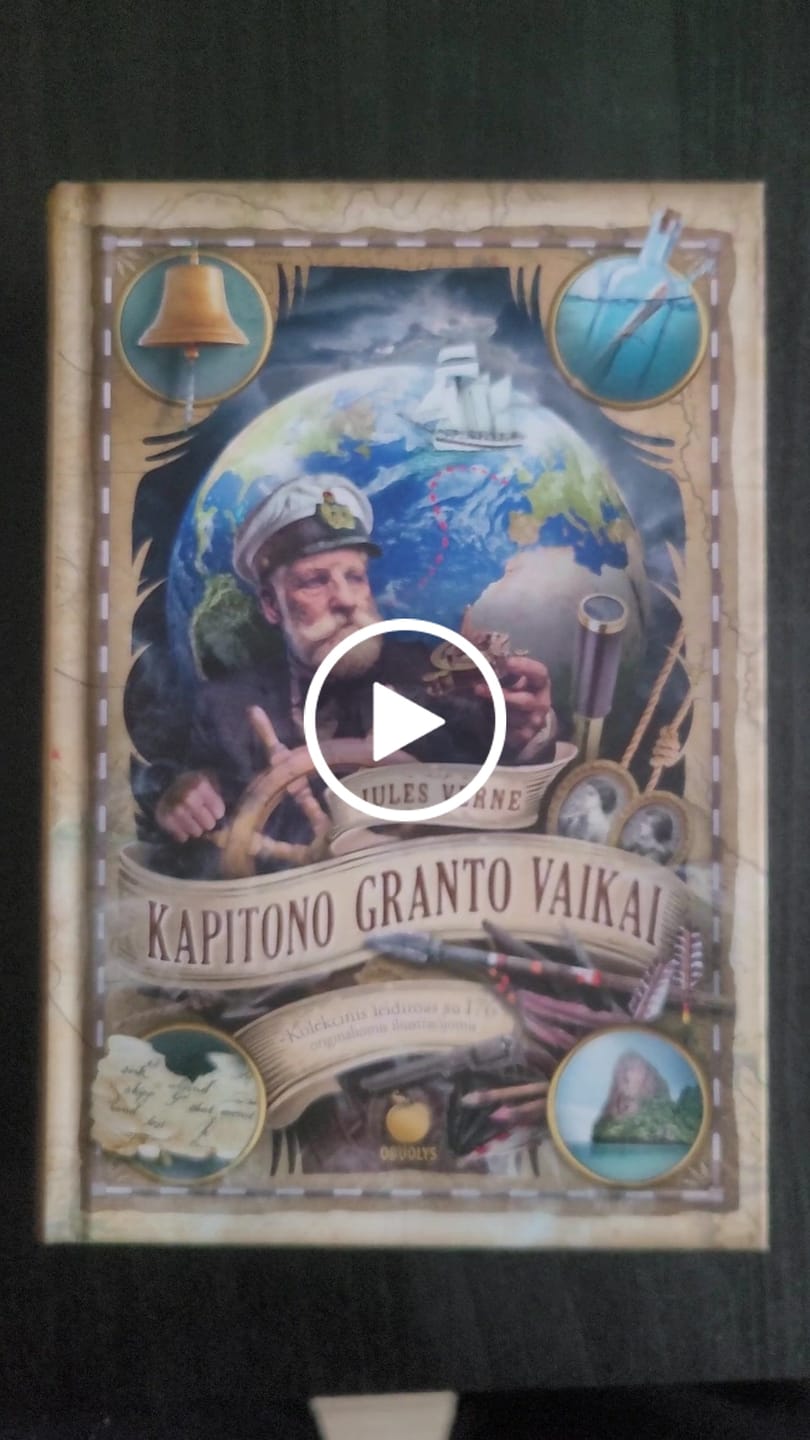 Customer video review of Kapitono granto vaikai: kolekcinis net 640 psl. leidimas su 176 originaliomis iliustracijomis