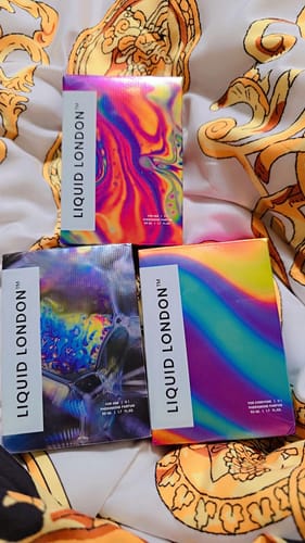 Customer photo review of Liquid London Stickers