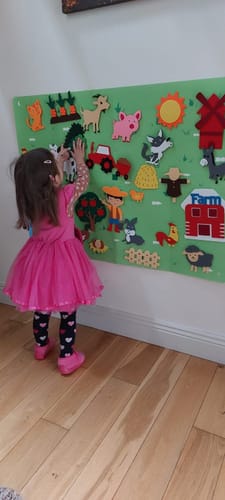 Customer photo review of FeltWorlds