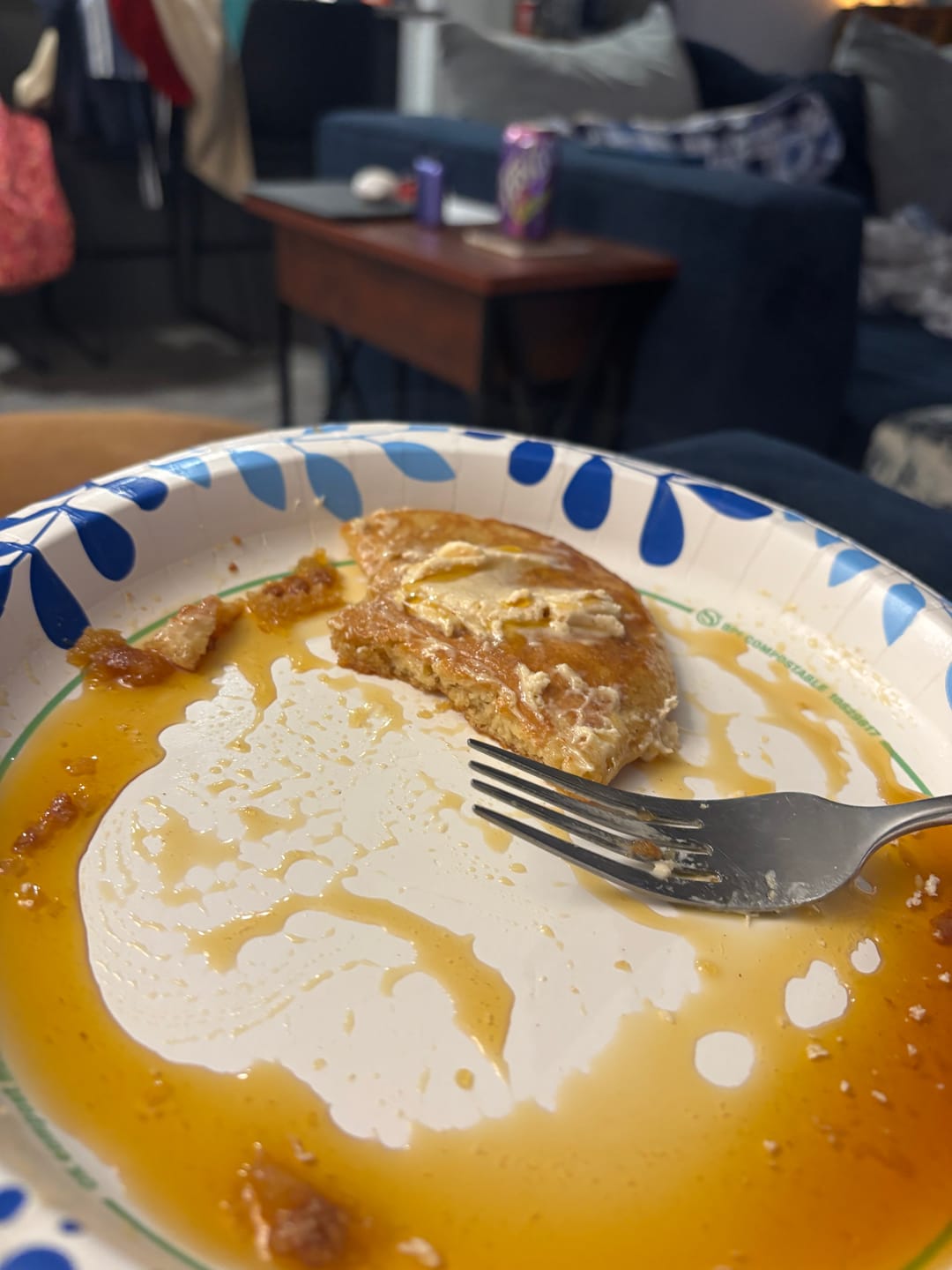 Customer photo review of Cousin T's Cinnamon Bun Gourmet Pancake Mix (2 Pack)