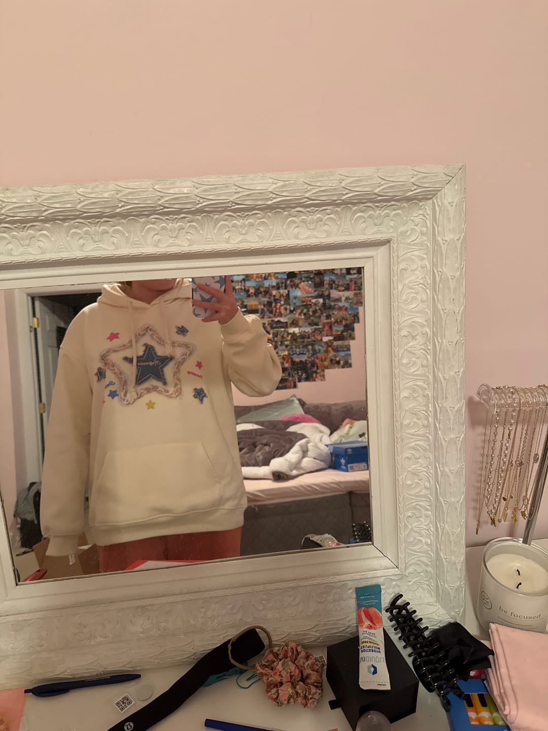 Customer photo review of Aelfric Eden Oversized Star Hoodie