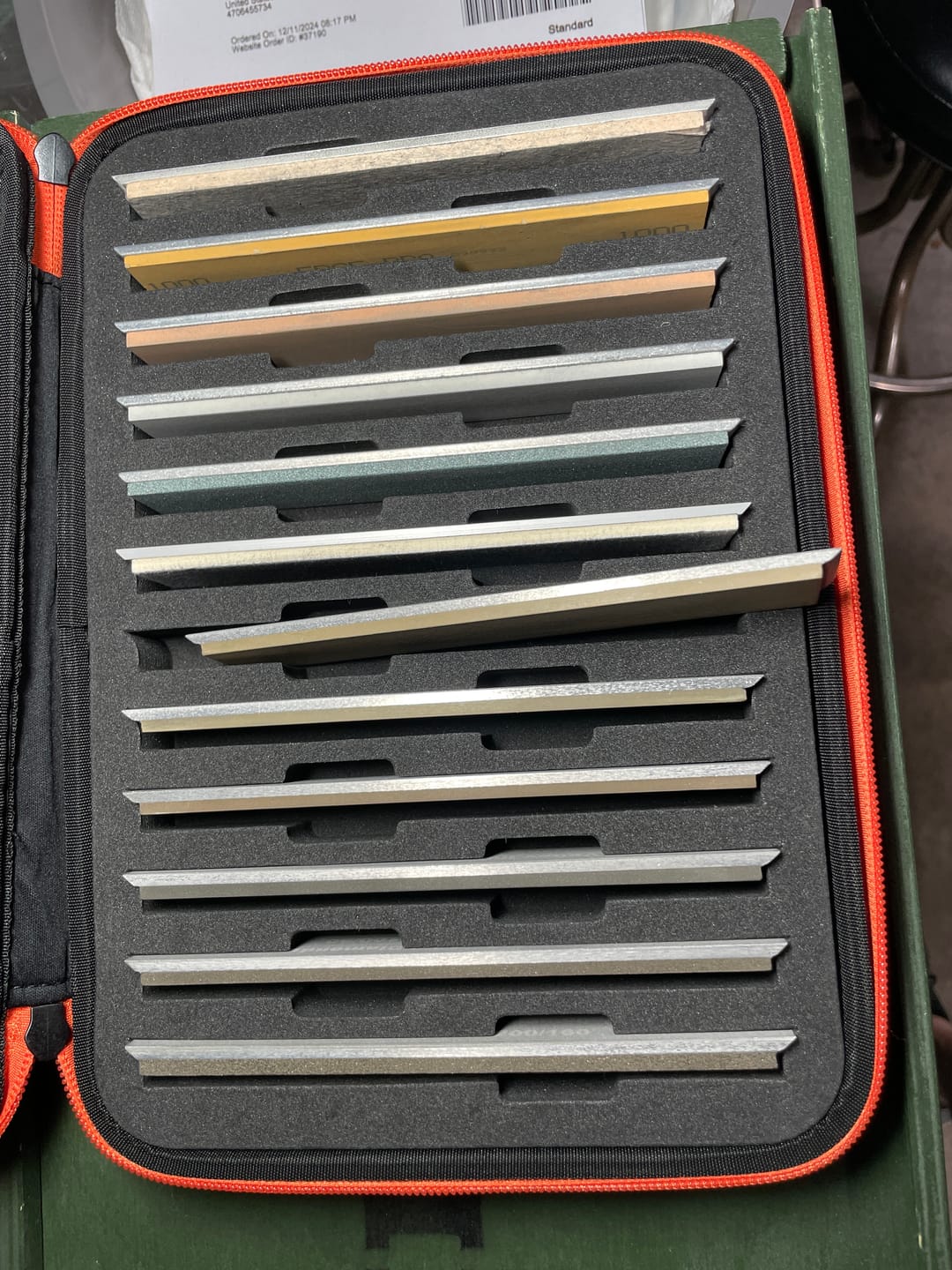 Customer photo review of Soft Case for 12 Edge Pro Stones
