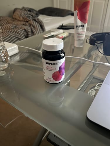 Customer photo review of Dental Probiotic - Strawberry